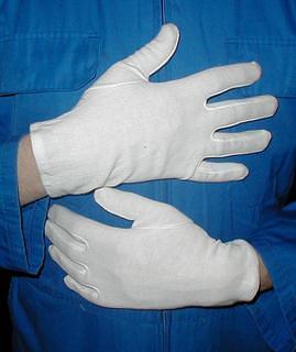 GLOVESCOTTONWHITE