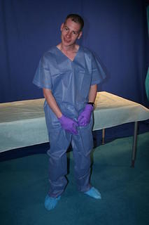 MEDICAL SCRUBSBLUE DISPOSABLE01