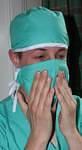 MEDICAL SCRUBS HATMASK01