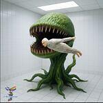 14 some are fed to the aliens meat eating pet plants